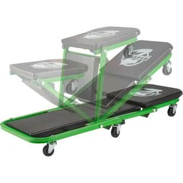 Pro-LifT 300 lbs Black/Green Mechanic Creeper