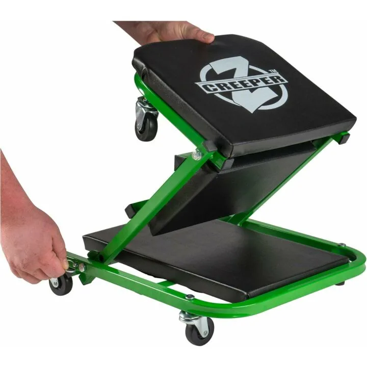 Pro-LifT 300 lbs Black/Green Mechanic Creeper