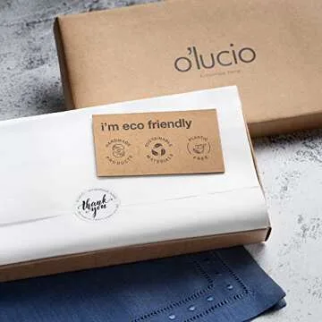 Elegant 100% Linen Napkins Set - Classic & Practical Table Decor