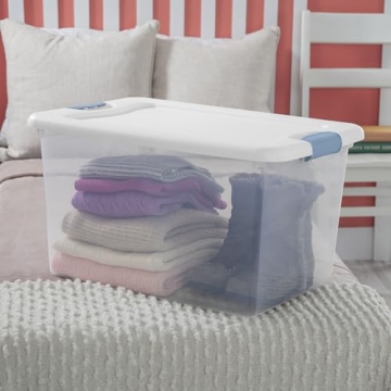 Sterilite 6-Pack Stackable Storage Bin - Home Organization Solution