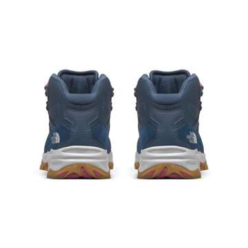 THE NORTH FACE Truckee Mid Womens Hiking Boots Shady Blue/Tin Grey 8