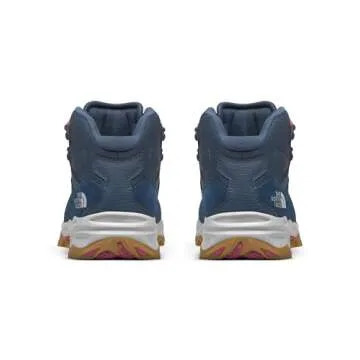 THE NORTH FACE Truckee Mid Womens Hiking Boots Shady Blue/Tin Grey 8