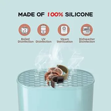 TOYHDAYO Rainbow Stacker Educational Silicone Toy