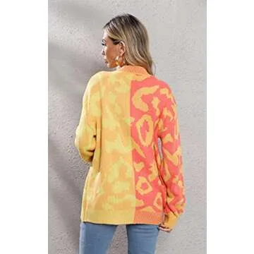 Leopard Print Cardigan for Stylish Layering