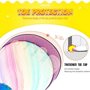 Apolter Swim Water Shoes for Toddler Kids - Non-Slip Aqua Socks