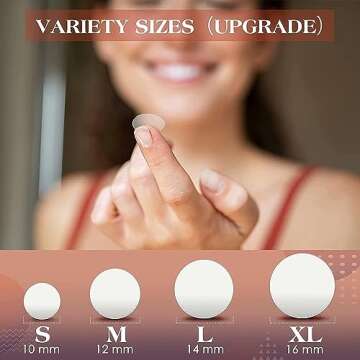 AUSLKA Blemishes Patches -175 Patches - Hydrocolloid Spot Dots - Blemishes Patch - Pimple Stickers, For Face Absorbing Cover Patch