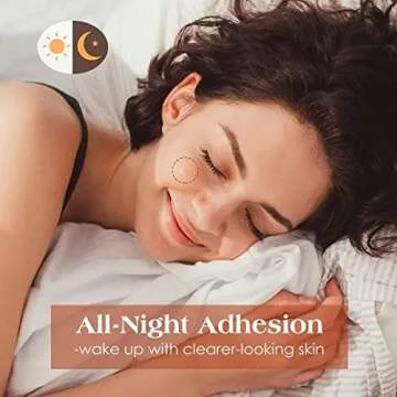 AUSLKA Blemishes Patches -175 Patches - Hydrocolloid Spot Dots - Blemishes Patch - Pimple Stickers, For Face Absorbing Cover Patch