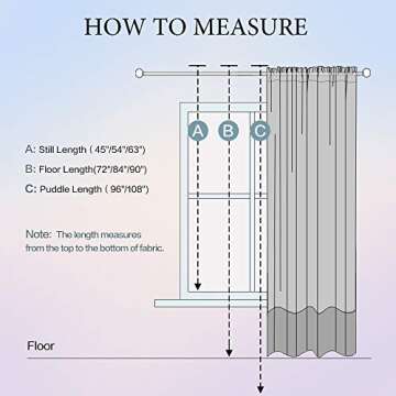 MIULEE 2 Panels Solid Color Sheer Window Curtains Elegant Window Voile Panels/Drapes/Treatment for Bedroom Living Room (54X72 Inches Dark Grey)