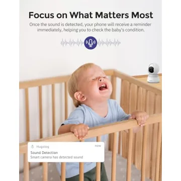 Indoor 3K 5MP Security Camera for Baby & Pets