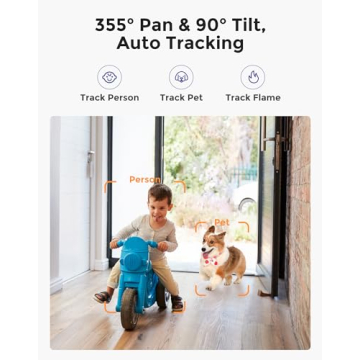 Indoor 3K 5MP Security Camera for Baby & Pets