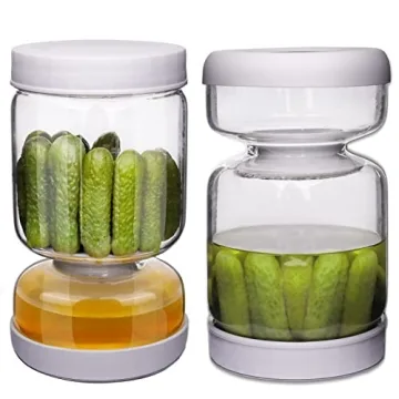 Homnoble Pickle Jar - Perfect for Pickles & Olives
