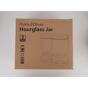 Homnoble Pickle Jar - Perfect for Pickles & Olives