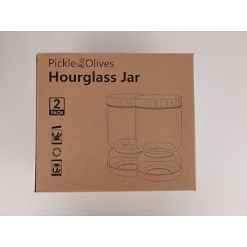 Homnoble Pickle Jar - Perfect for Pickles & Olives