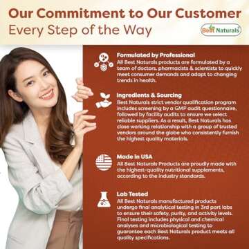 Best Naturals Fast Acting Lactase Enzyme Tablet, 3000 Fcc Alu, 180 Count (859375002900)