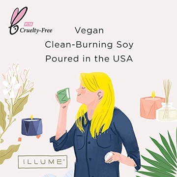 ILLUME Noble Holiday Woodfire Candle for Cozy Evenings