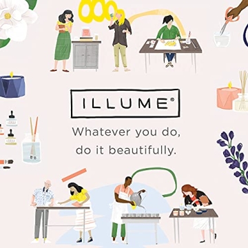 ILLUME Noble Holiday Woodfire Candle for Cozy Evenings