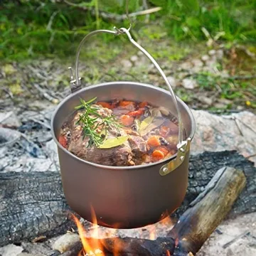 Lightweight MyLifeUNIT Camping Pot for Outdoor Cooking