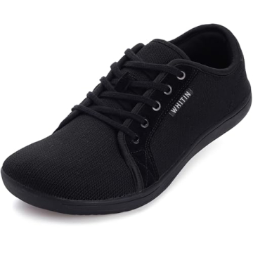 WHITIN Men's Extra Wide Minimalist Sneakers for Comfort