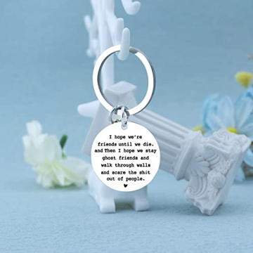 Best Friend Keychains for Long Distance Friendship Gifts