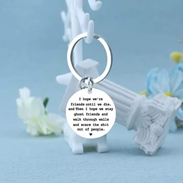 Best Friend Keychains for Long Distance Friendship Gifts