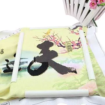 Versatile Quilting Frame for Embroidery Cross Stitch & Needlepoint