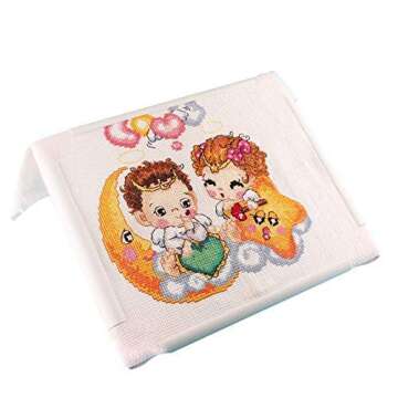 Quilting Frame for Easy Embroidery and Cross Stitching