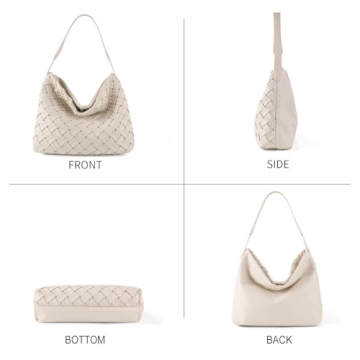 Stylish Vegan Leather Handbag - JINMANXUE Boston Bag