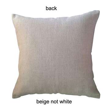 ULOVE LOVE YOURSELF Merry Christmas Pillow Cover Home Decorative Cushions with Christmas Tree and Vintage Red Truck Pattern Throw Cushion Case 17 x 17 inch,2Pack (Christmas Tree)