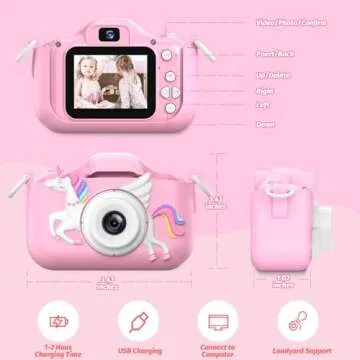 OUTUVAS Kids Camera for Creative Fun and Memories