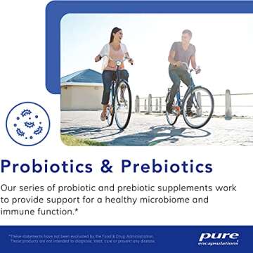 Pure Encapsulations Probiotic 50B - Digestive Health Probiotic - Immune Supplement* - Acid-Resistant Capsules - Gluten Free & Non-GMO - 60 Capsules
