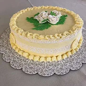 Hedume Silicone Cake Fondant Molds Set of 4 - Lace Design