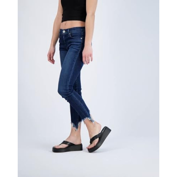 CUSHIONAIRE Women's Pippin Platform Sandal with Memory Foam