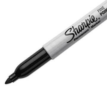 Sharpie Fine Point Permanent Markers - Black Ink 4-Pack