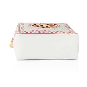 Betsey Johnson Kitch Pizza Box Kitch Crossbody Shoulder Bag - Cream