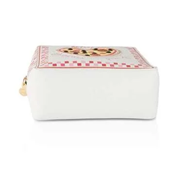 Betsey Johnson Kitch Pizza Box Kitch Crossbody Shoulder Bag - Cream