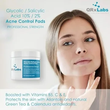 QRxLabs Acne Control Pads for Clear Skin Treatment
