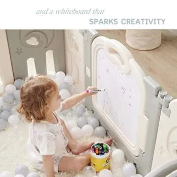 Fortella Cloud Castle Foldable Playpen for Babies