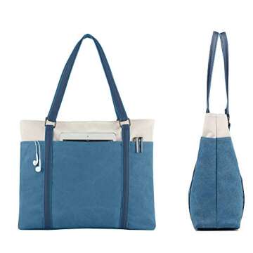 Versatile Women’s Work Bag with Laptop Compartment