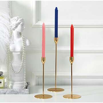 XIANGZHU Set of 14 Beeswax Handmade Taper Candles, 9 Inch Smokeless Dripless Wax Candles, Beeswax Candle for Home Gift Ideas, Long Candle Sticks for Wedding,Dinner