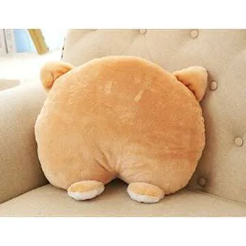 Corgi Cute Butt Plush Throw Pillow – Adorable Gift Idea
