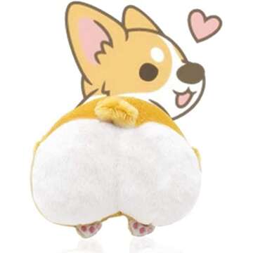 Corgi Cute Butt Plush Throw Pillow – Adorable Gift Idea