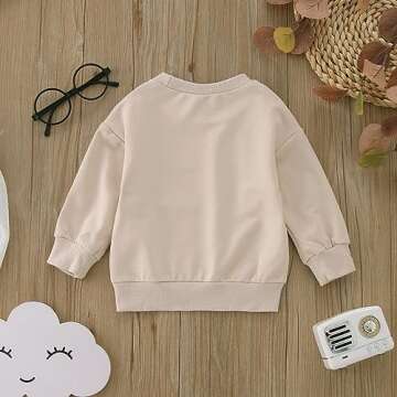 Toddler Baby Halloween Sweatshirt - Adorable and Cozy