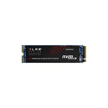PNY XLR8 CS3040 1TB M.2 NVMe Gen4 x4 Internal Solid State Drive (SSD) - M280CS3040-1TB-RB