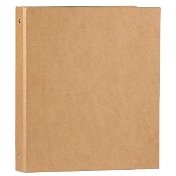 Eco-Friendly 1 Inch Kraft Binder for Stylish Organization