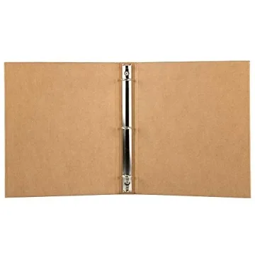 Eco-Friendly 1 Inch Kraft Binder for Stylish Organization