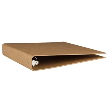 Eco-Friendly 1 Inch Kraft Binder for Stylish Organization