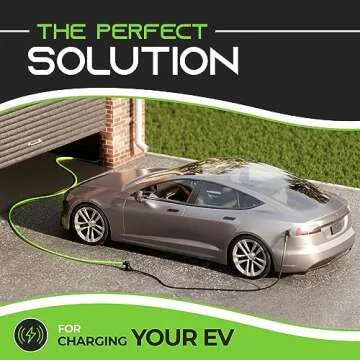 GEARit 50 Amp RV/EV Extension Cord (15 ft) 4-Prong 250-Volt, Compatible with Tesla Model 3/S/X/Y Mobile Charger, NEMA 14-50P to 14-50R 6/3+8/1 STW AWG Gauge Outdoor Waterproof Power Cable - 15 Feet