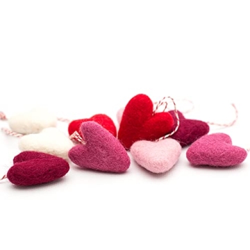 Glaciart Felted Hearts for Creative Valentine's Decor