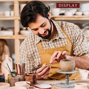 LINPHCEY 8Pcs Pottery Clay Sculpting Tools Set with Case