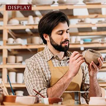 LINPHCEY 8Pcs Pottery Clay Sculpting Tools Set with Case